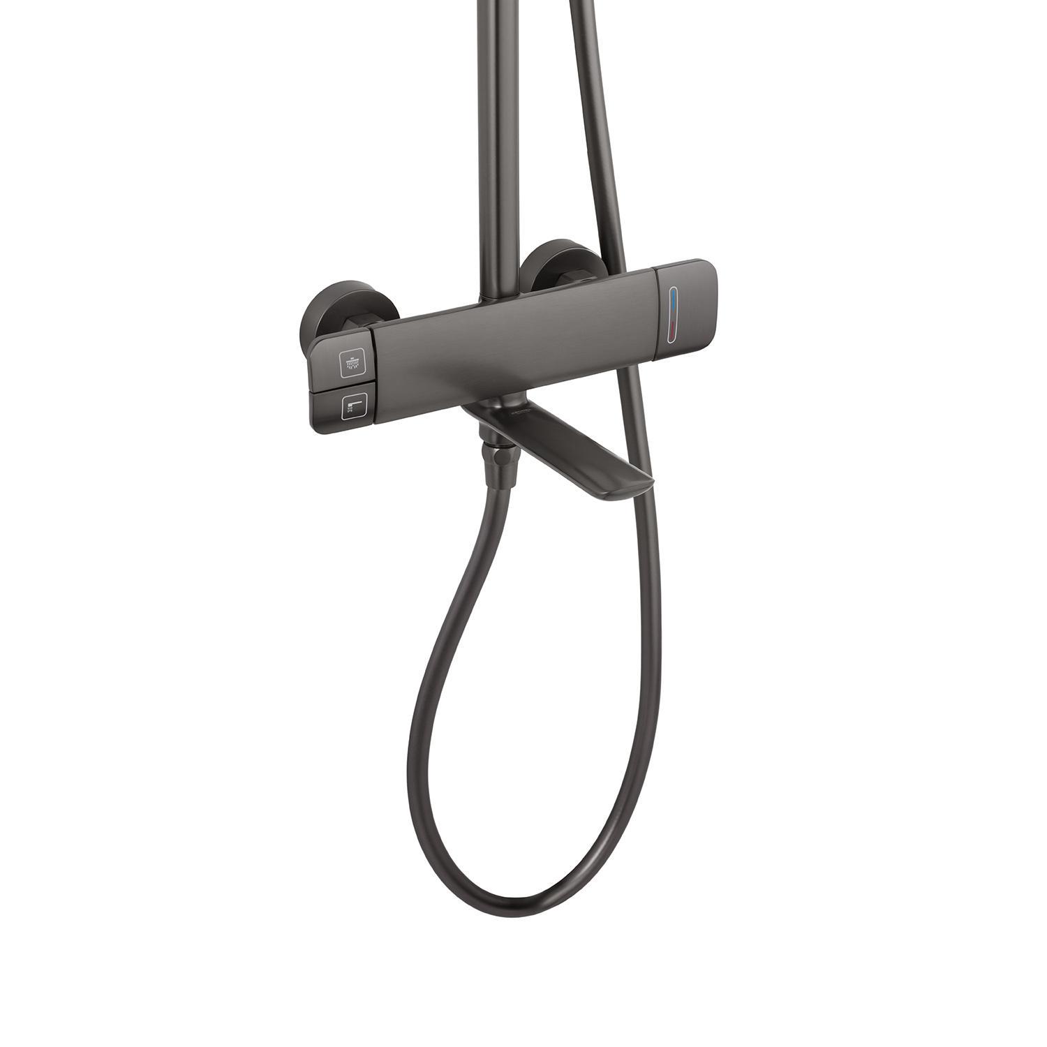 Душевая система Kroner KRP Makon GRP063 (CV033859) - фото 3 Душевая система Kroner KRP Makon GRP063 (CV033859) - фото 3