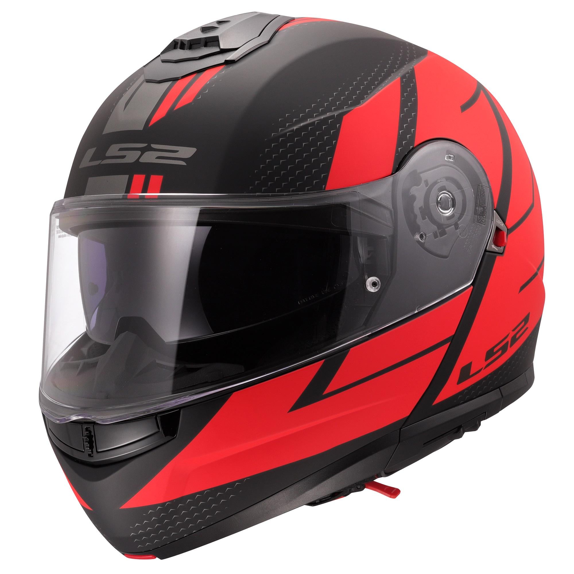 Мотошолом LS2 FF908 Strobe 2 Code 2XL Matt Black Red (39125) Мотошолом LS2 FF908 Strobe 2 Code 2XL Matt Black Red (39125)