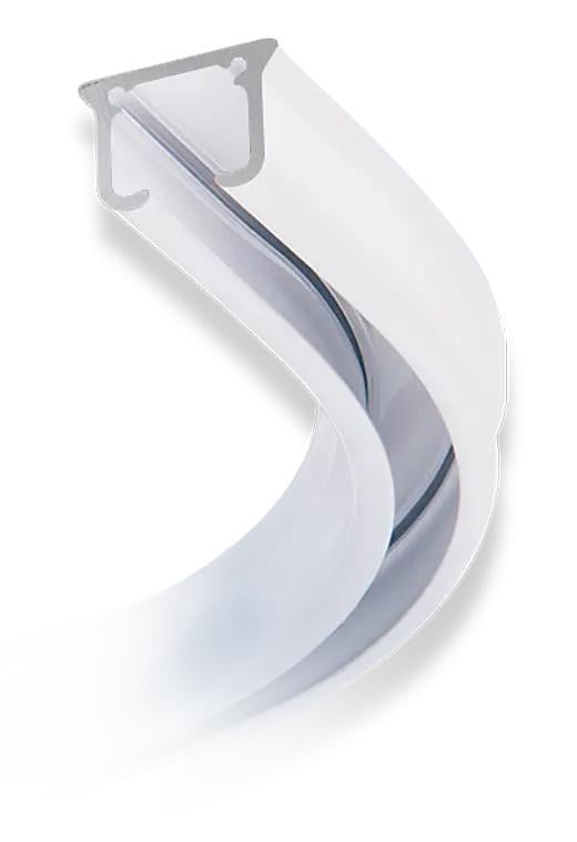 Карниз алюмінієвий однорядний Forest KS 600 см (2503774126) - фото 3 Карниз алюмінієвий однорядний Forest KS 600 см (2503774126) - фото 3