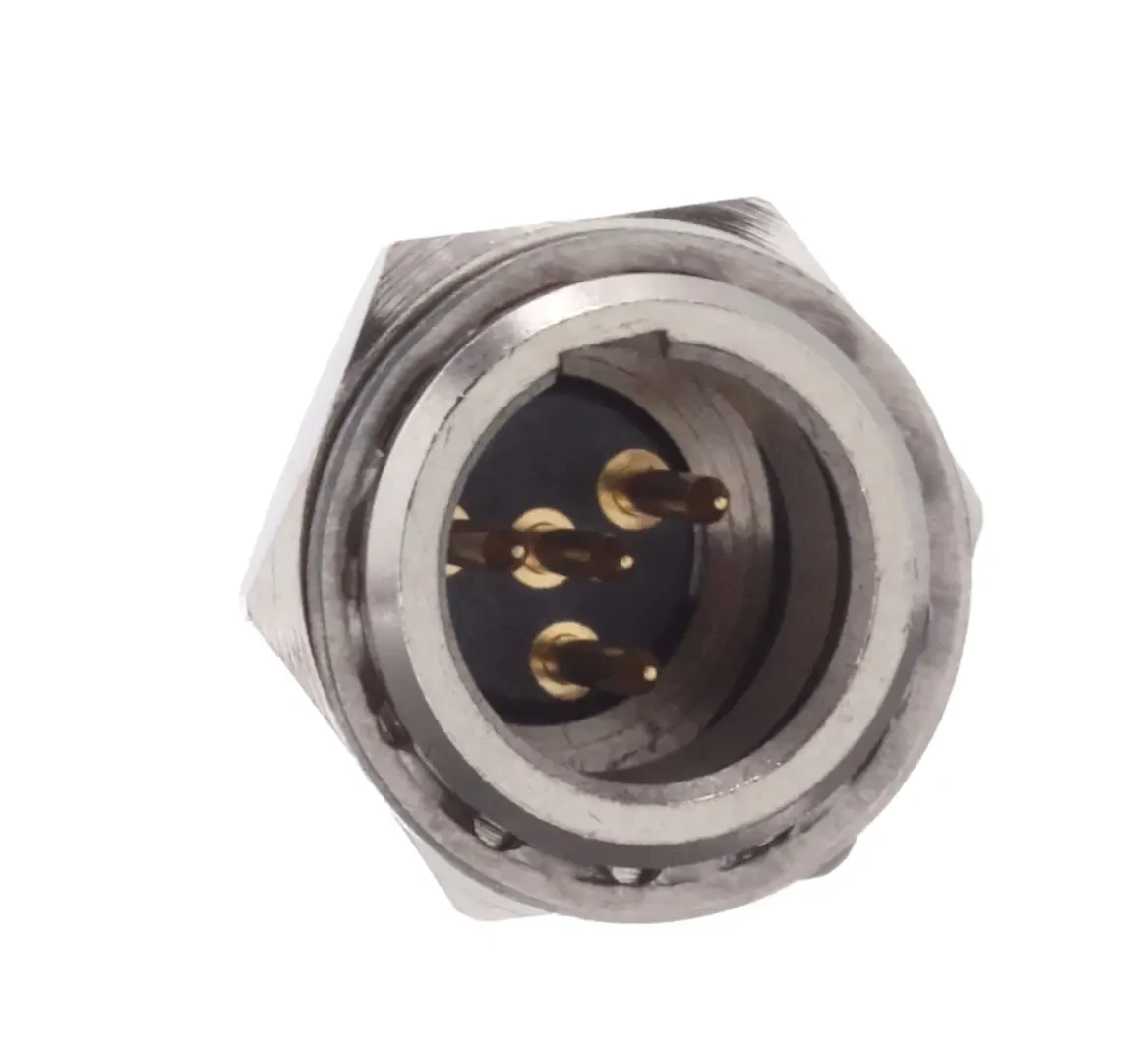 Панельний роз'єм Moco SA108-4P mini XLR штекер 4 контактів 1 шт. (000049386) - фото 5