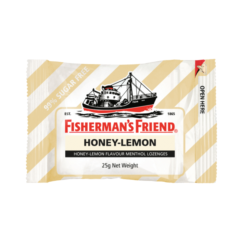 Конфеты fisherman's Friend Honey-Lemon Sugar Free 25 г (1557610825)
