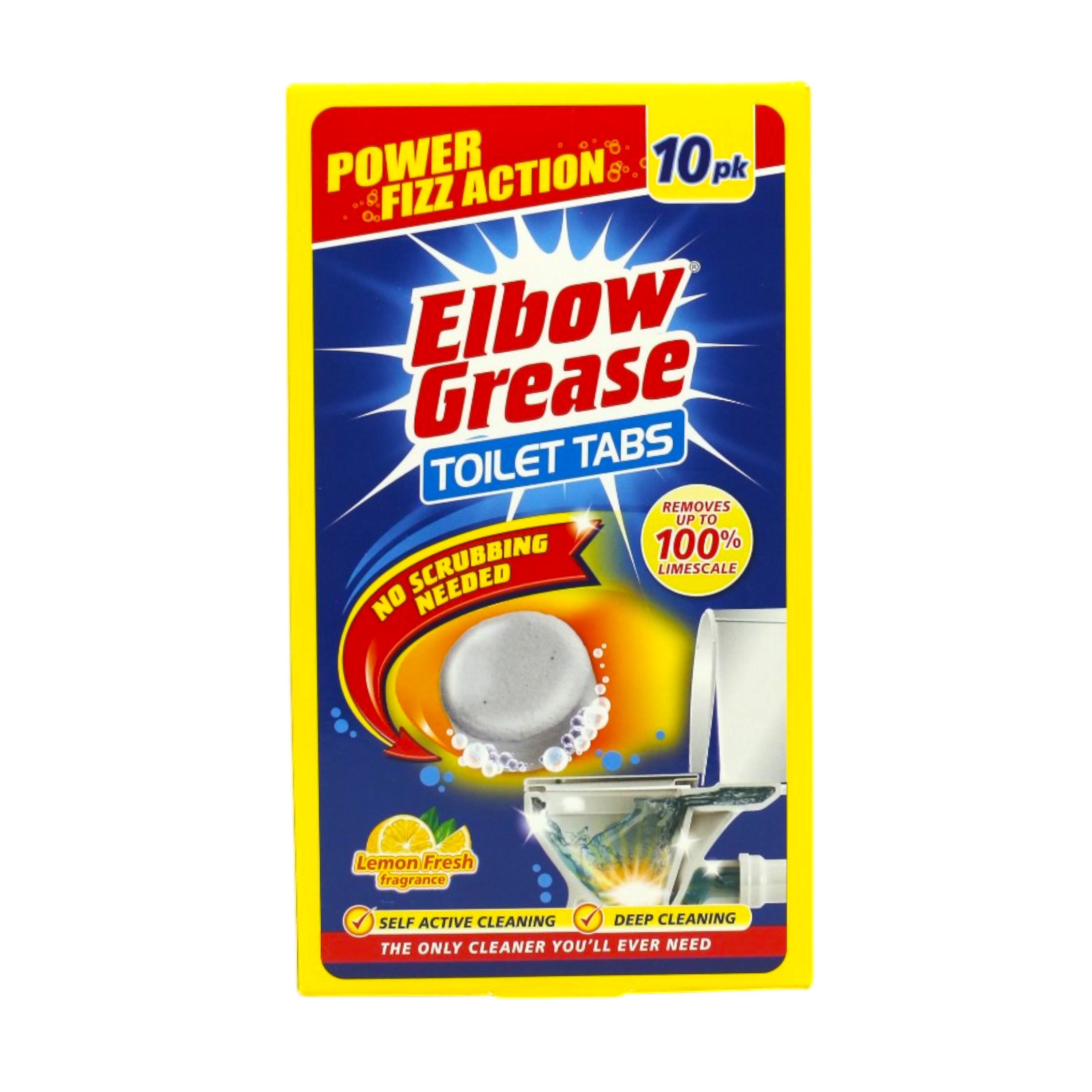 Таблетки для чистки унитаза Лимон Elbow Grease 10x30 г (НФ-00008911)