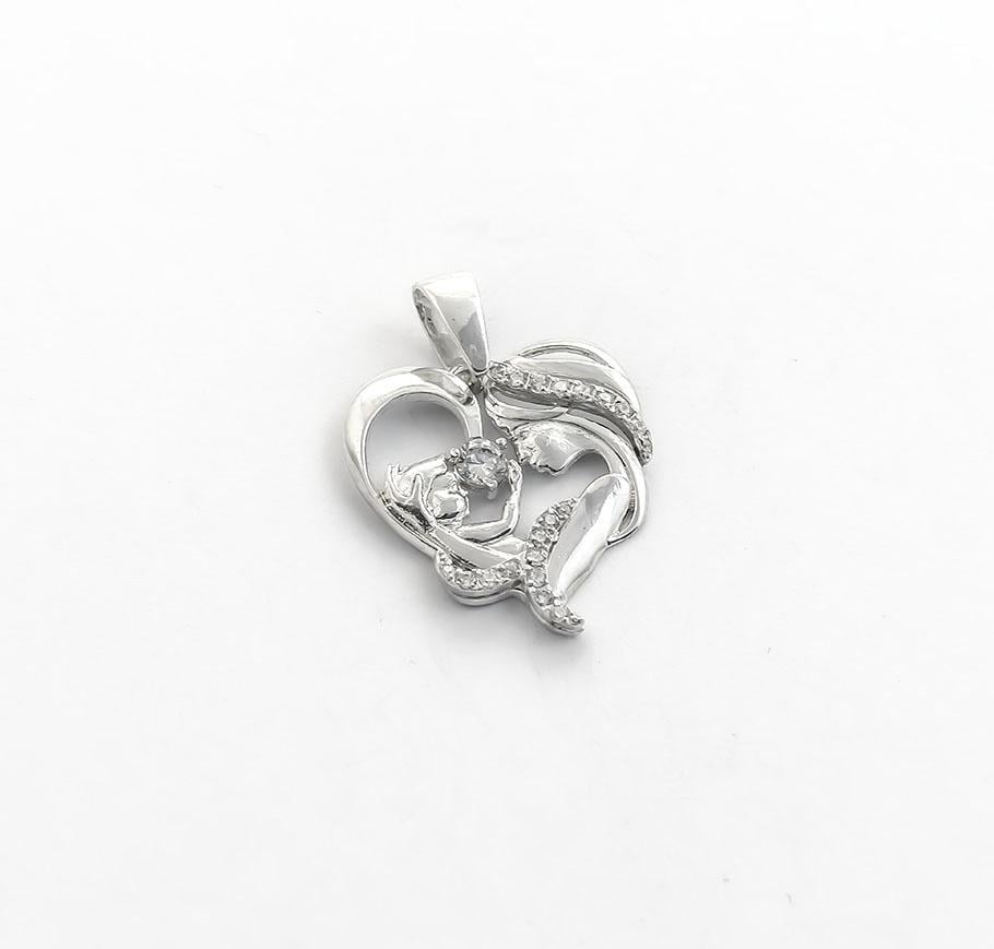 Кулон Maxi Silver 8589 Мама и ребенок (88589)