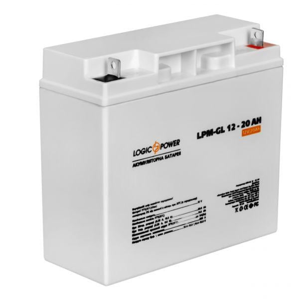 Аккумулятор для ИБП LogicPower LPM-GL 20 Ah (11280)