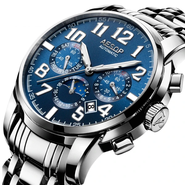 Годинник чоловічий механічний Aesop (25153)