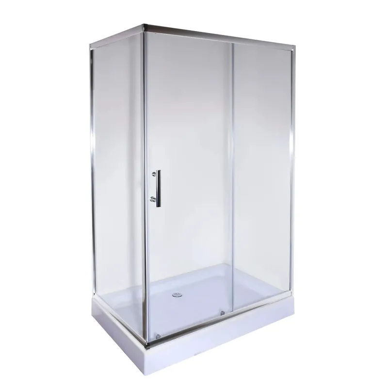 Душевая кабина с низким поддоном MIXXUS HARD SCT01-100x80x198-TR прозрачное стекло 5 мм Chrome (MI6908)