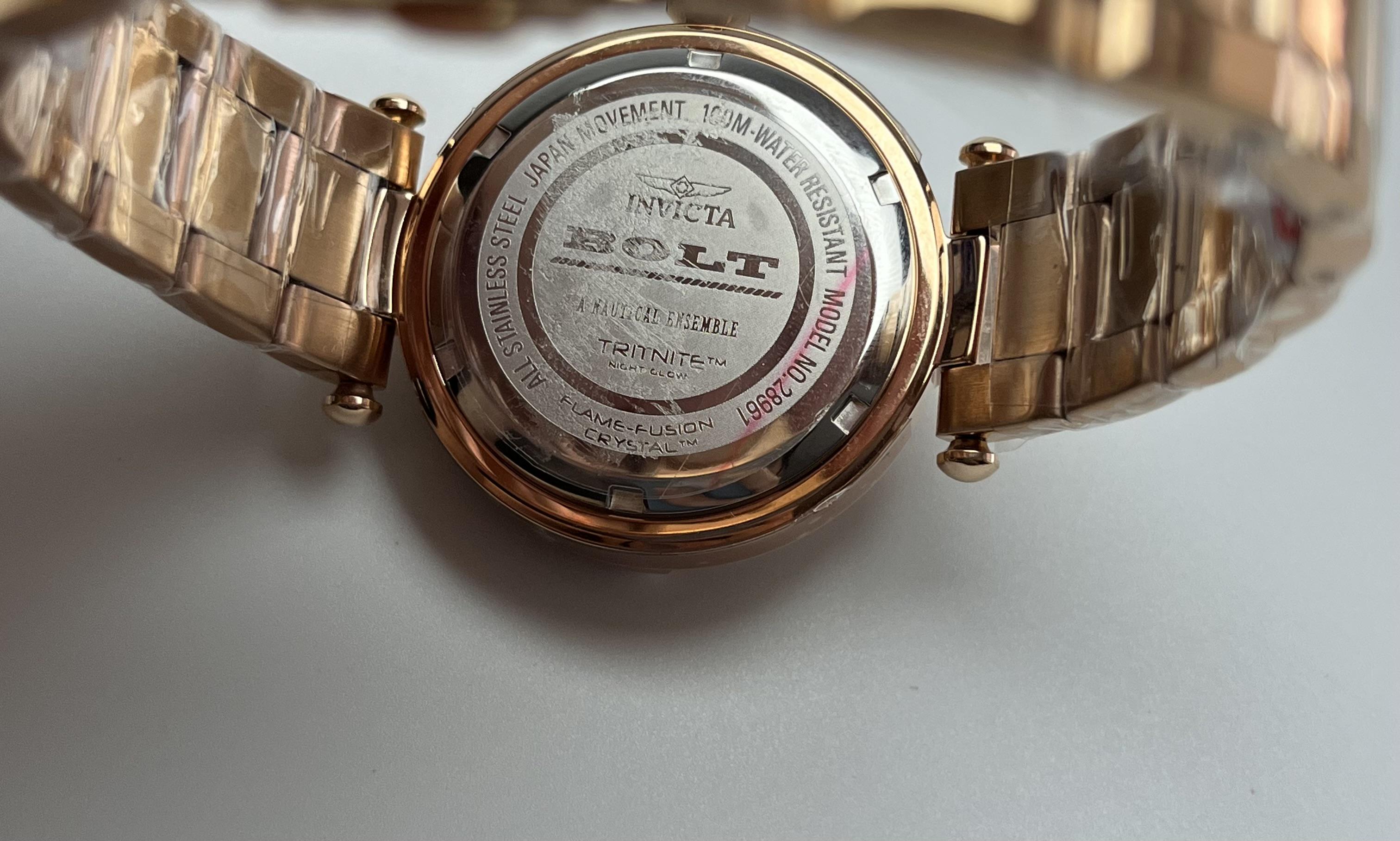 Наручний годинник жіночий Invicta 28961 Bolt (29317457) - фото 6 Наручний годинник жіночий Invicta 28961 Bolt (29317457) - фото 6