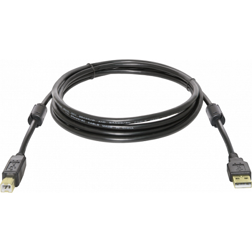 Кабель USB AM-BM Defender 87430 04-06PRO 1,8м Черный (565380)
