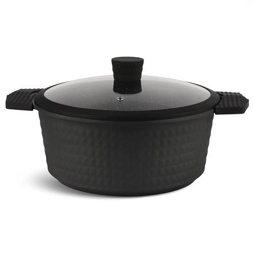 Набір посуду Edenberg EB-5645 з тришаровим мармуровим покриттям та турбоіндукційним дном 17 пр. - фото 2 Набір посуду Edenberg EB-5645 з тришаровим мармуровим покриттям та турбоіндукційним дном 17 пр. - фото 2