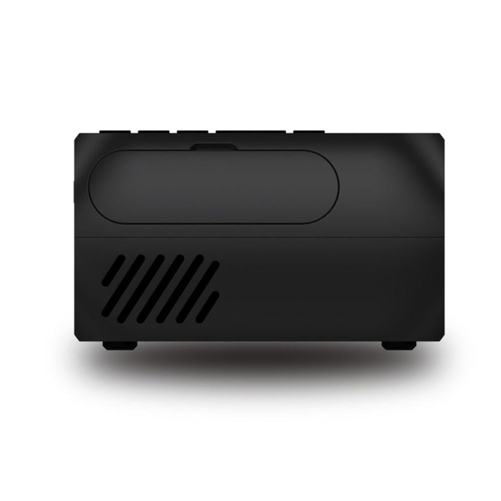 Портативный проектор Projector LED YG-320 Mini с динамиком Черный - фото 3