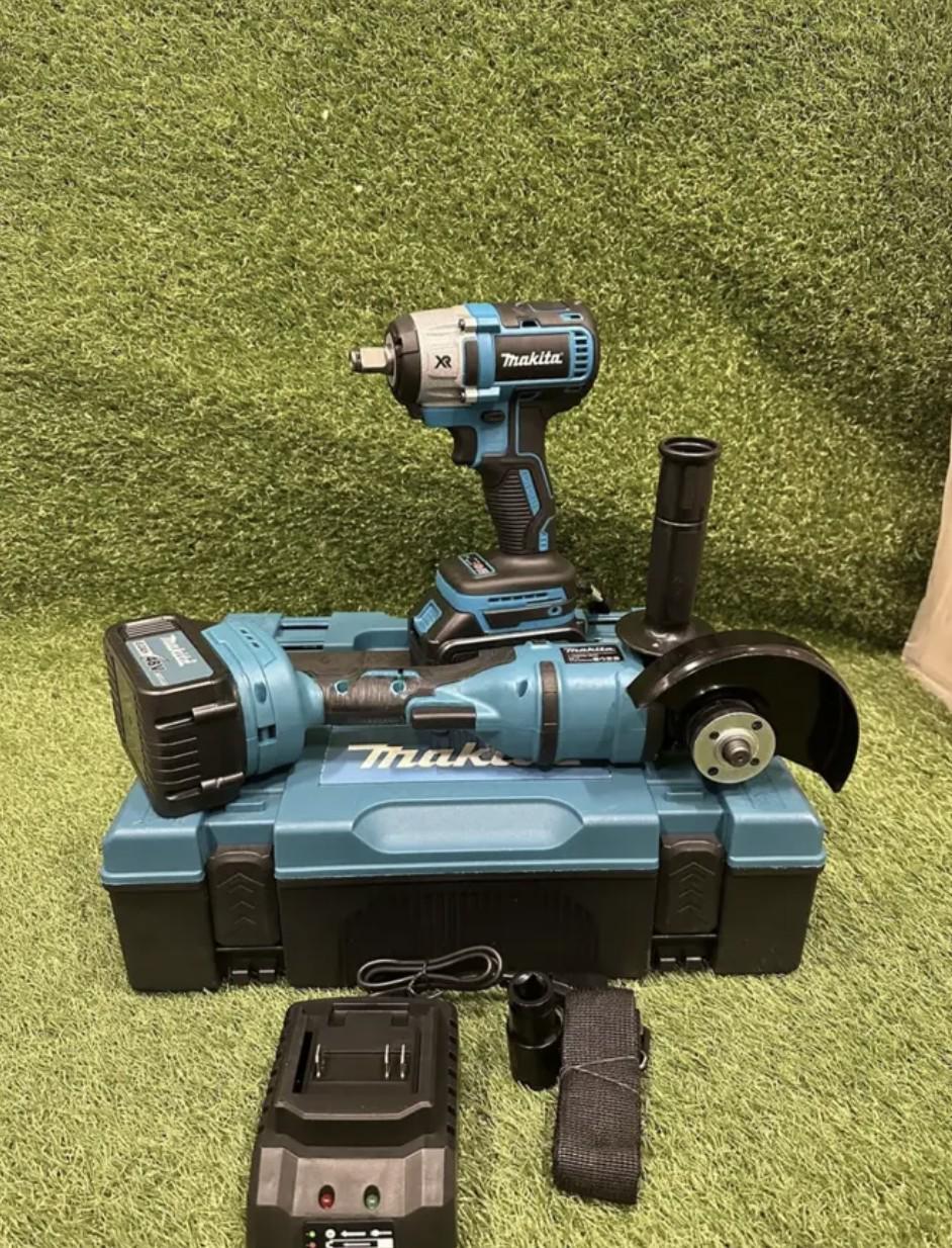 Аккумуляторный комплект DTW800+DGA508ZPRO безщеточный 48 V/6Ah 850 Нм Черно-синий - фото 6 Аккумуляторный комплект DTW800+DGA508ZPRO безщеточный 48 V/6Ah 850 Нм Черно-синий - фото 6