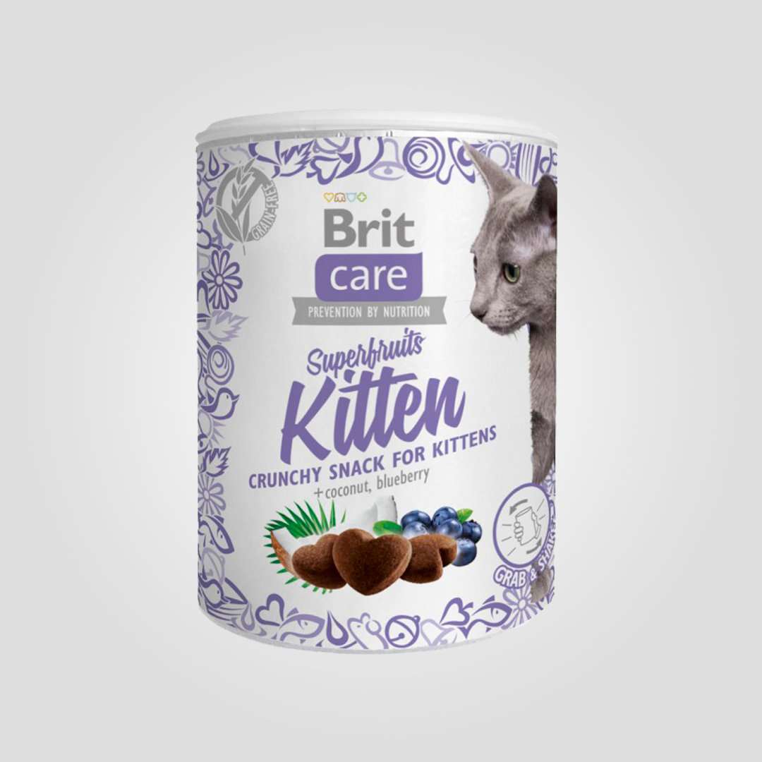 Ласощі для котів Brit Care Cat Snack Superfruits Chicken курка 100 г (2246040271)