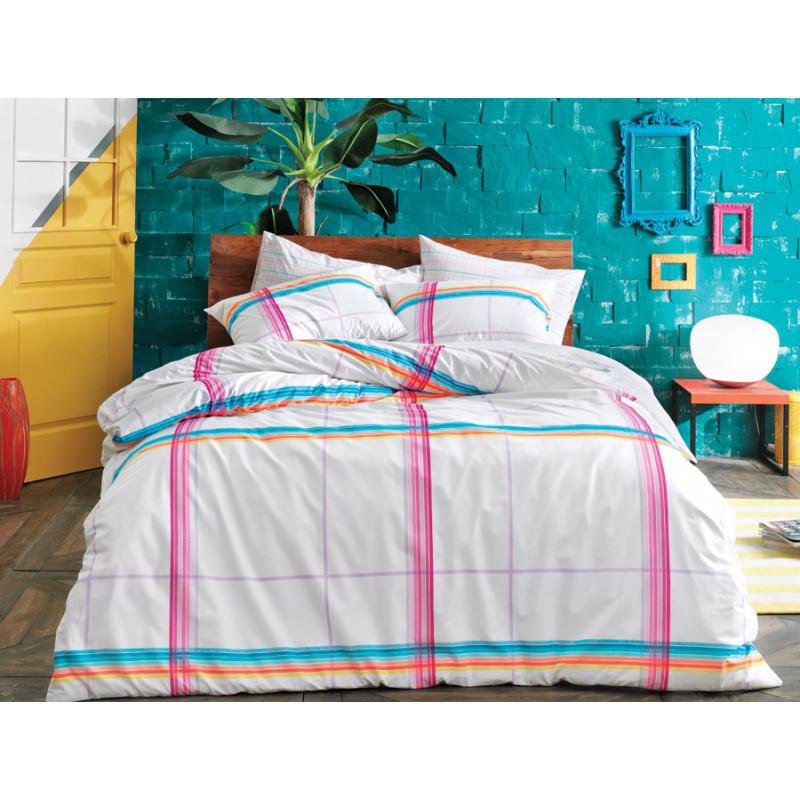 Постельное белье TAC Ranforce Teen Energy подростковое Бирюзовый (2000022091251)