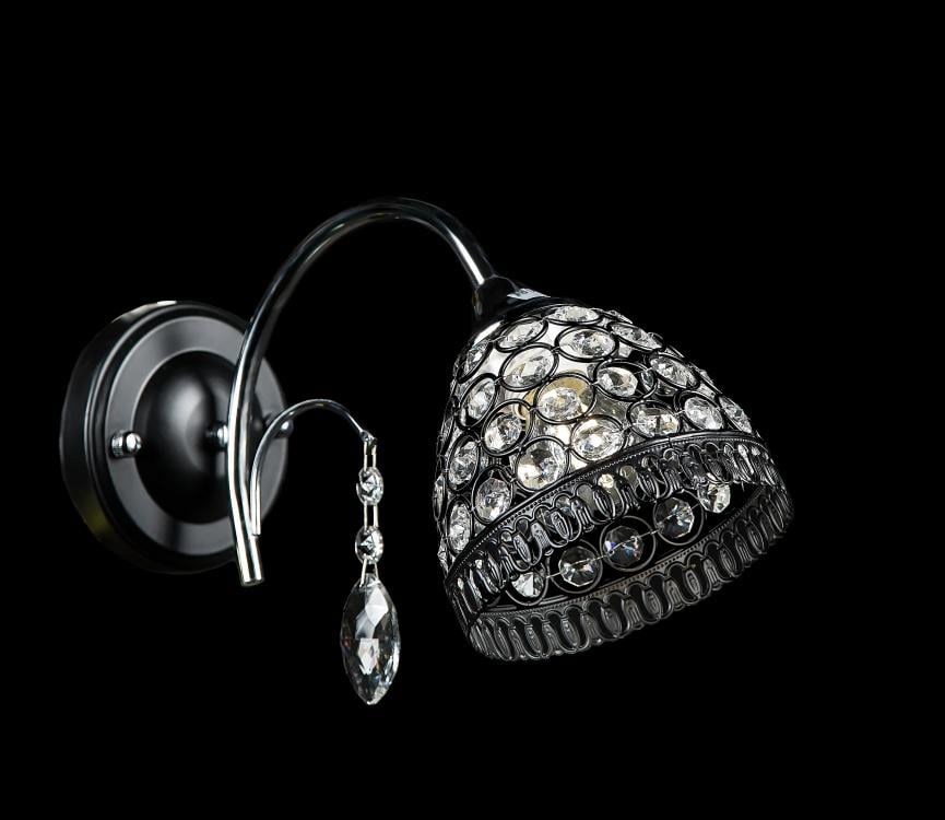 Бра с плафонами Ray B69338/1 CR+BK (IR005076)