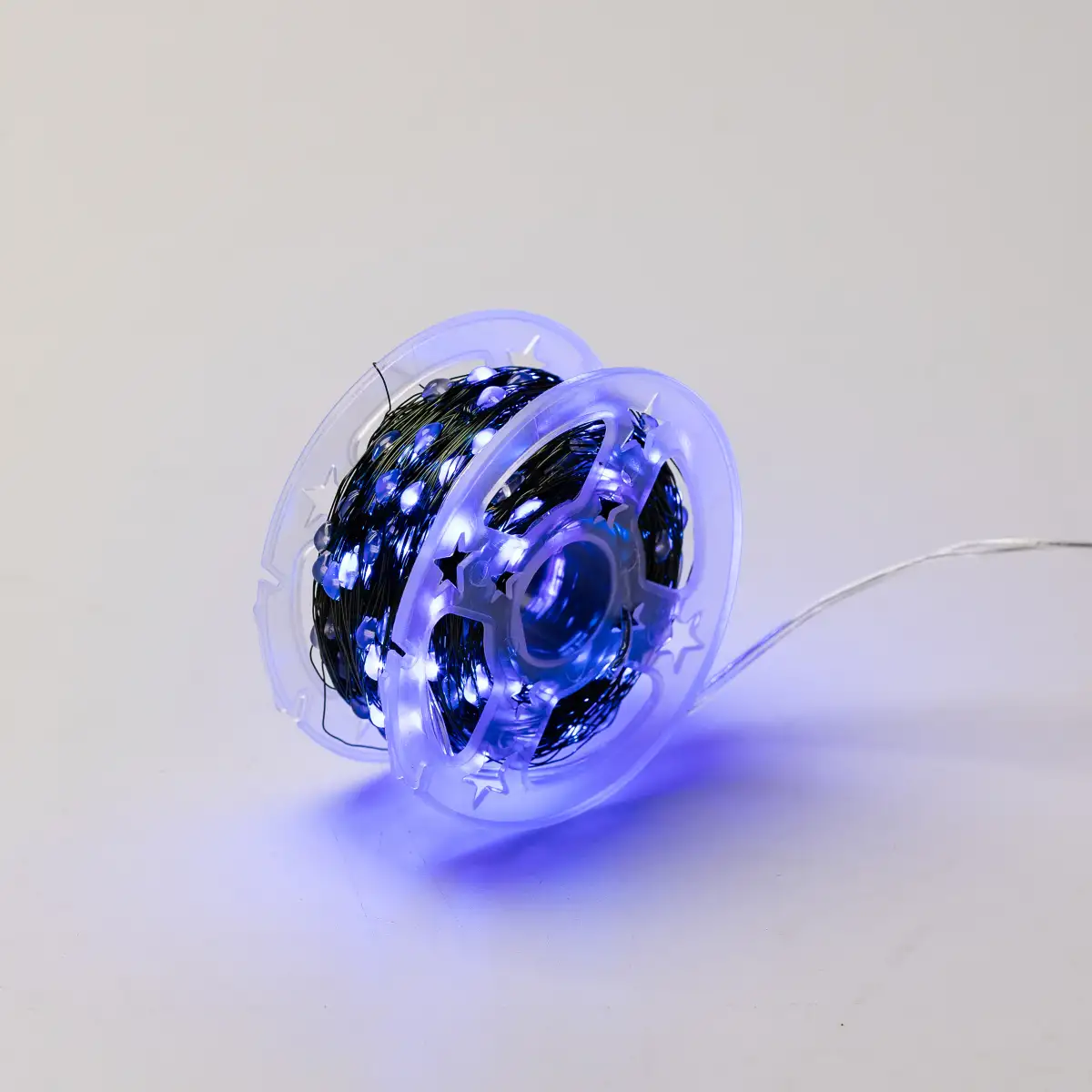 Гирлянда нить GarlandoPro 500L50MGBL Роса 500 LED 50 м с пультом от сети Синий (118-107-500L50MGBL) - фото 2 Гирлянда нить GarlandoPro 500L50MGBL Роса 500 LED 50 м с пультом от сети Синий (118-107-500L50MGBL) - фото 2