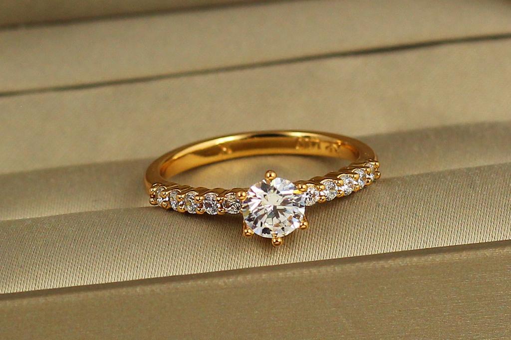 Кольцо Xuping Jewelry Аврора р. 20 Золотистый (36310808) Кольцо Xuping Jewelry Аврора р. 20 Золотистый (36310808)