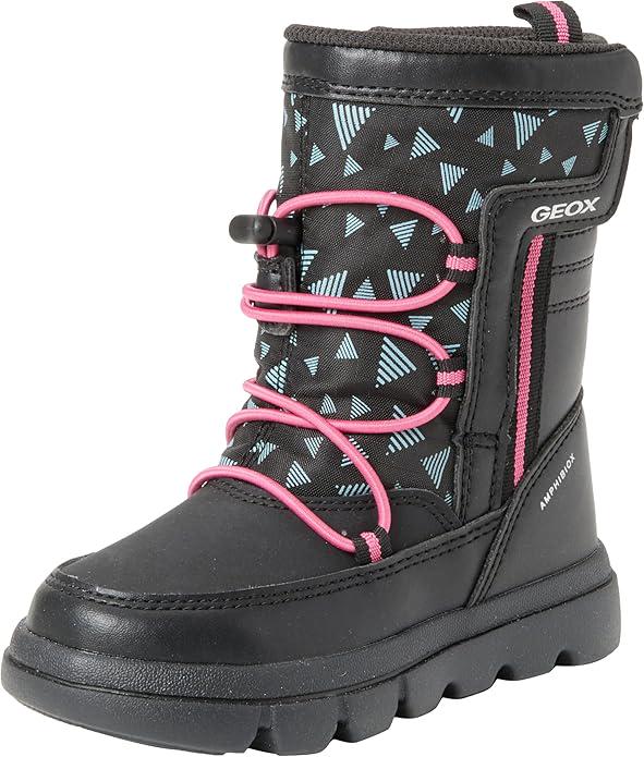 Сапоги Geox Willaboom с мембраной Amphibiox р. 39 Black Fuchsia (21316092)