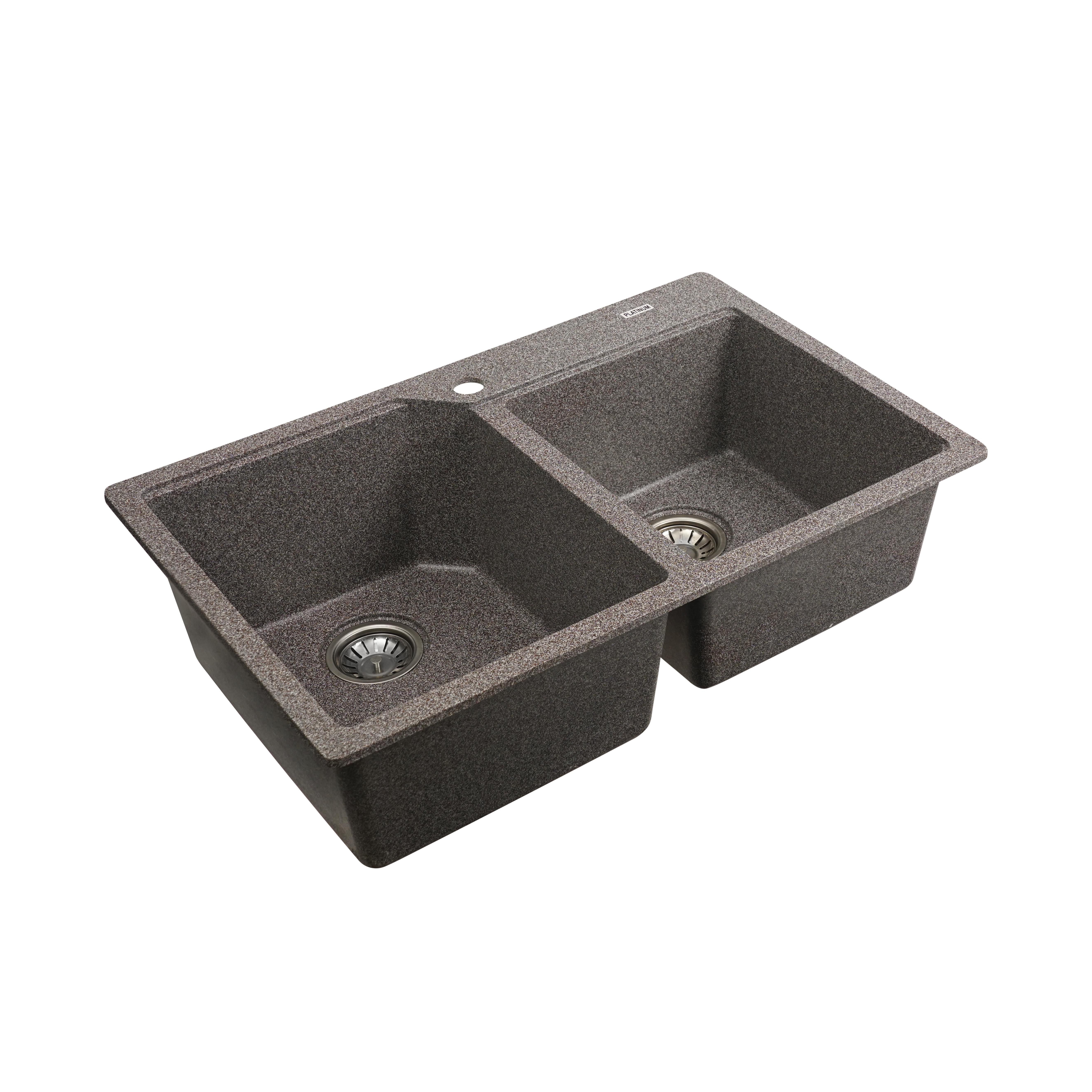Мойка для кухни Platinum 7850 Harmony Микс гранит матовый - фото 2 Мойка для кухни Platinum 7850 Harmony Микс гранит матовый - фото 2