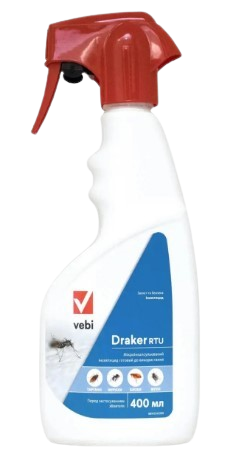 Інсектицид Vebi Дракер ГДЗ готовий до застосування 400 мл (00-00011252)
