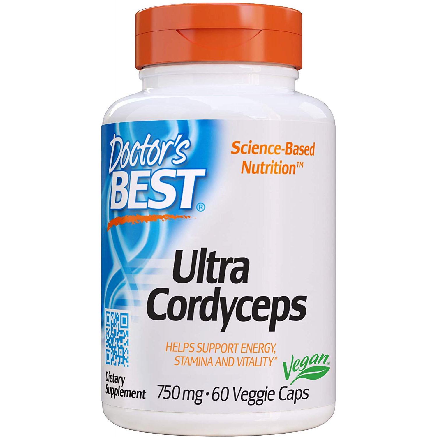 Кордицепс Doctor's Best Ultra Cordyceps 60 veggie caps