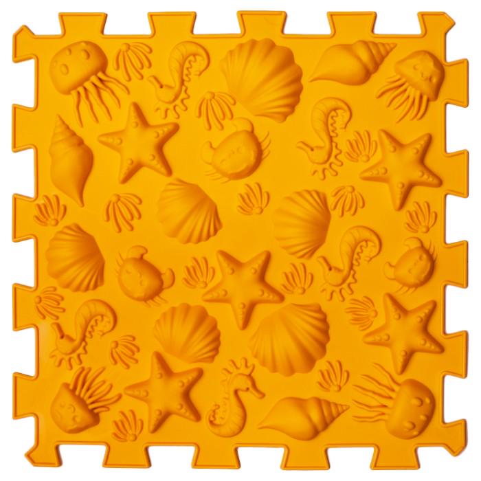 Килимок масажний пазл морські 1 ел. Жовтий - фото 1 Килимок масажний пазл морські 1 ел. Жовтий - фото 1