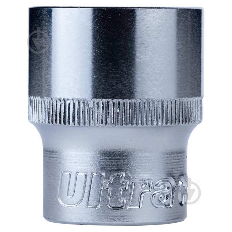 Насадка шестигранна коротка 1/2" 24мм CrV ULTRA (6070242)