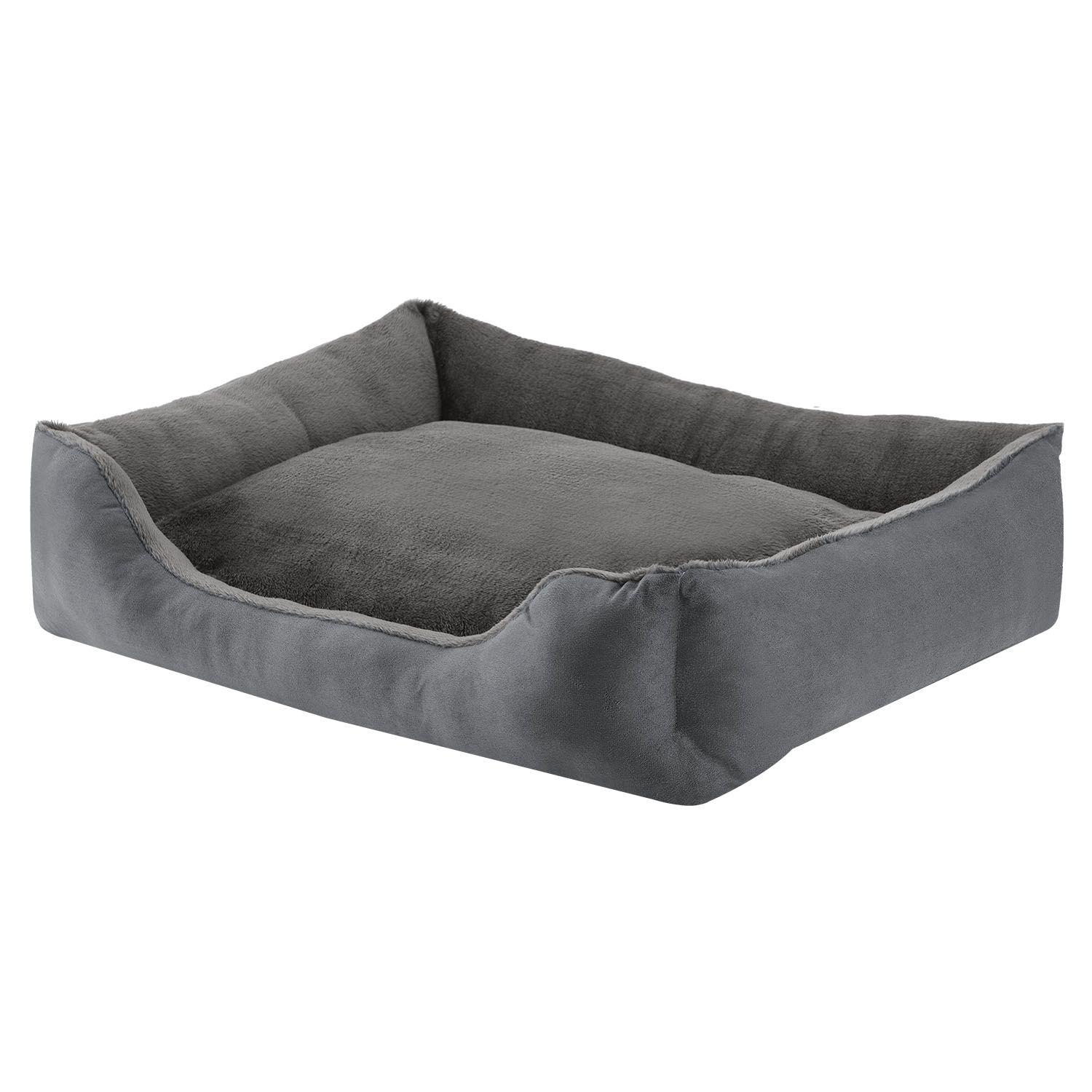 Лежак для собаки Eila L 75х60х15 см Серый 9836082) - фото 2