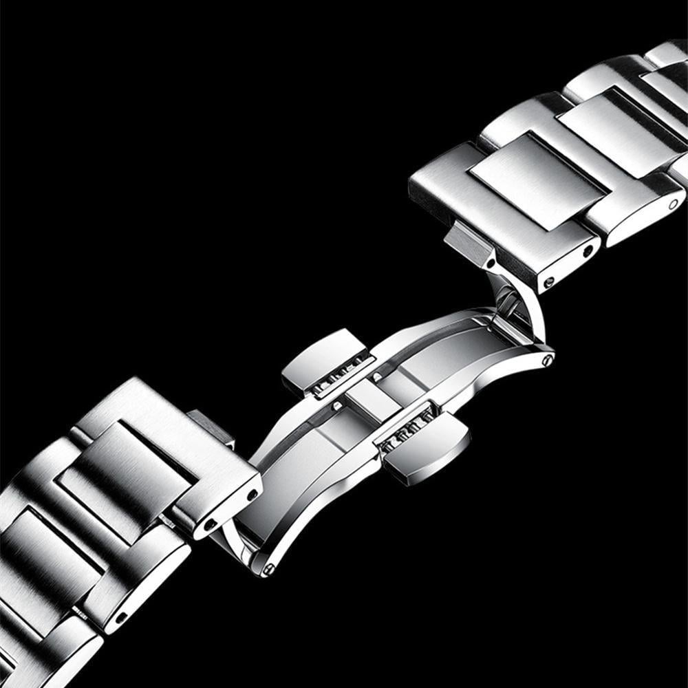 Наручний годинник чоловічий Poedagar Nautilus з білим циферблатом Сріблястий (wt0529) - фото 3