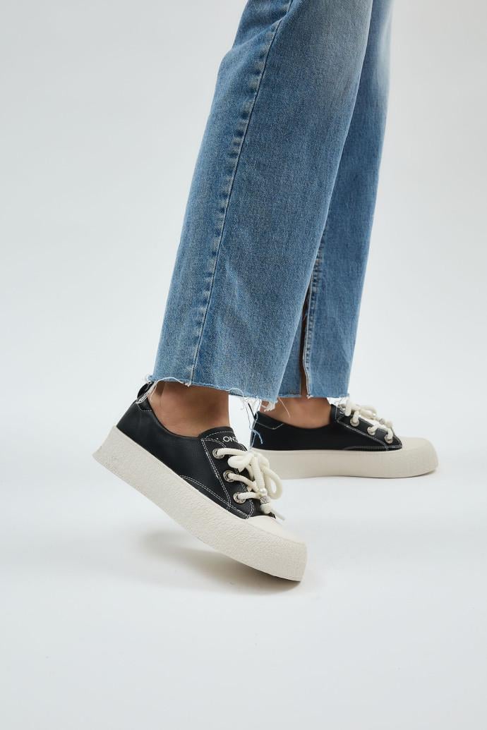 Кеды женские LONZA кожаные р. 39 Черный (198765) - фото 3 Кеды женские LONZA кожаные р. 39 Черный (198765) - фото 3