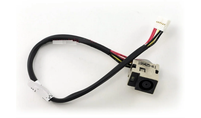 Разьем питания для ноутбука HP DV5 533512-001-531864-001 533465-001 с кабелем/шлейф/гнездо для зарядки (1838576651)