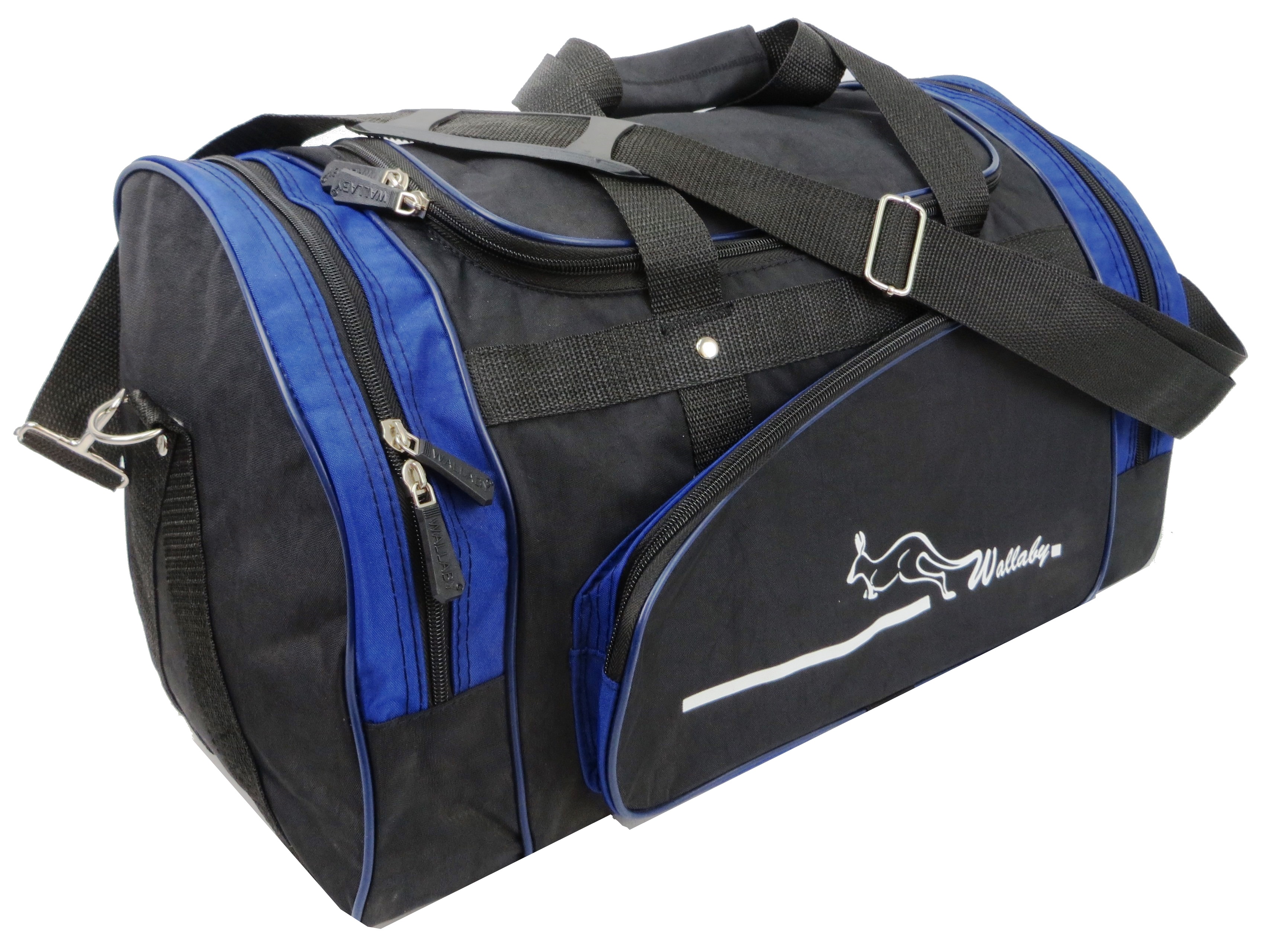 Сумка спортивная Wallaby 25 л Черно-синий (271-4)
