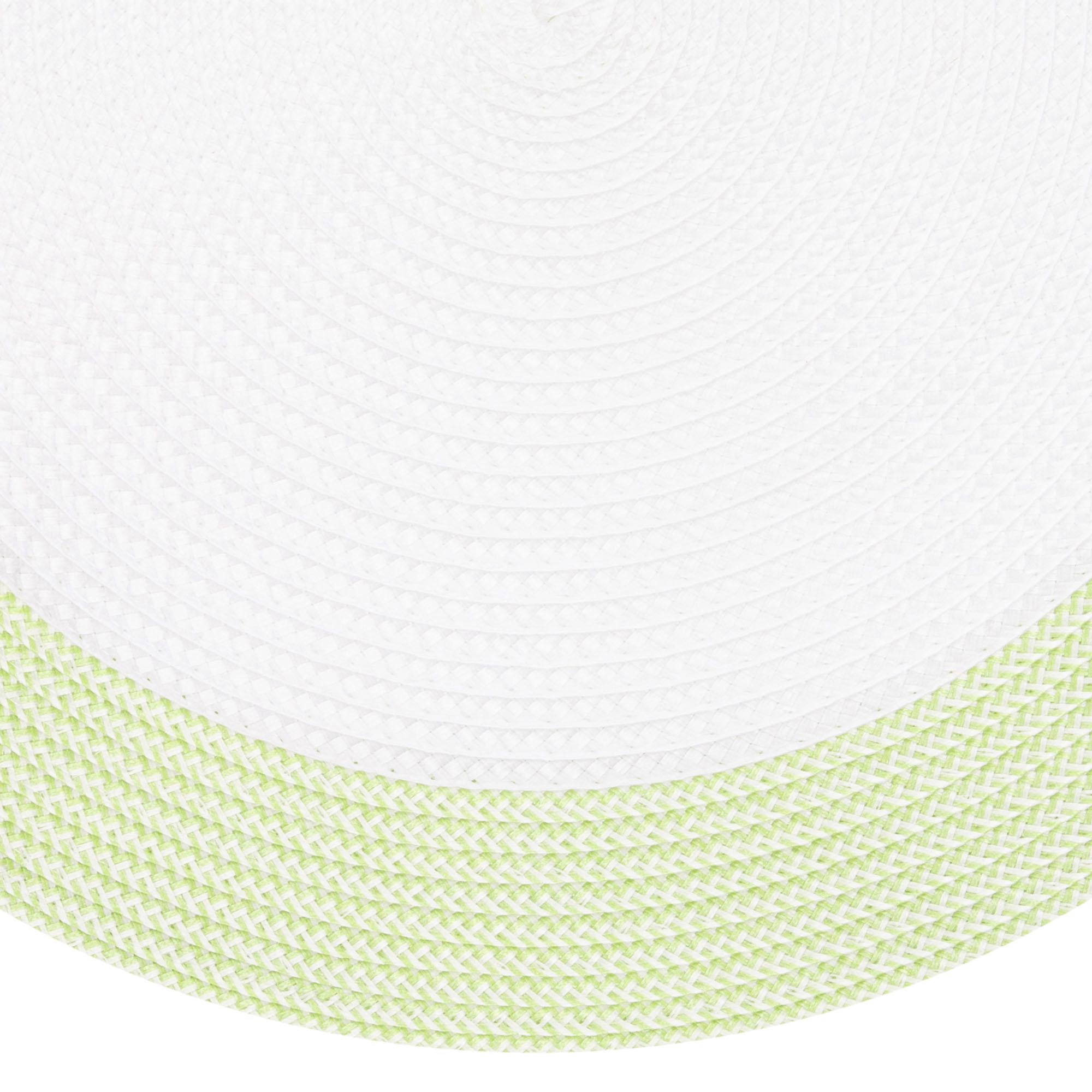 Коврик сервировочный Ardesto d 38 см Бело-зеленый (AR3324DGN) - фото 2 Коврик сервировочный Ardesto d 38 см Бело-зеленый (AR3324DGN) - фото 2