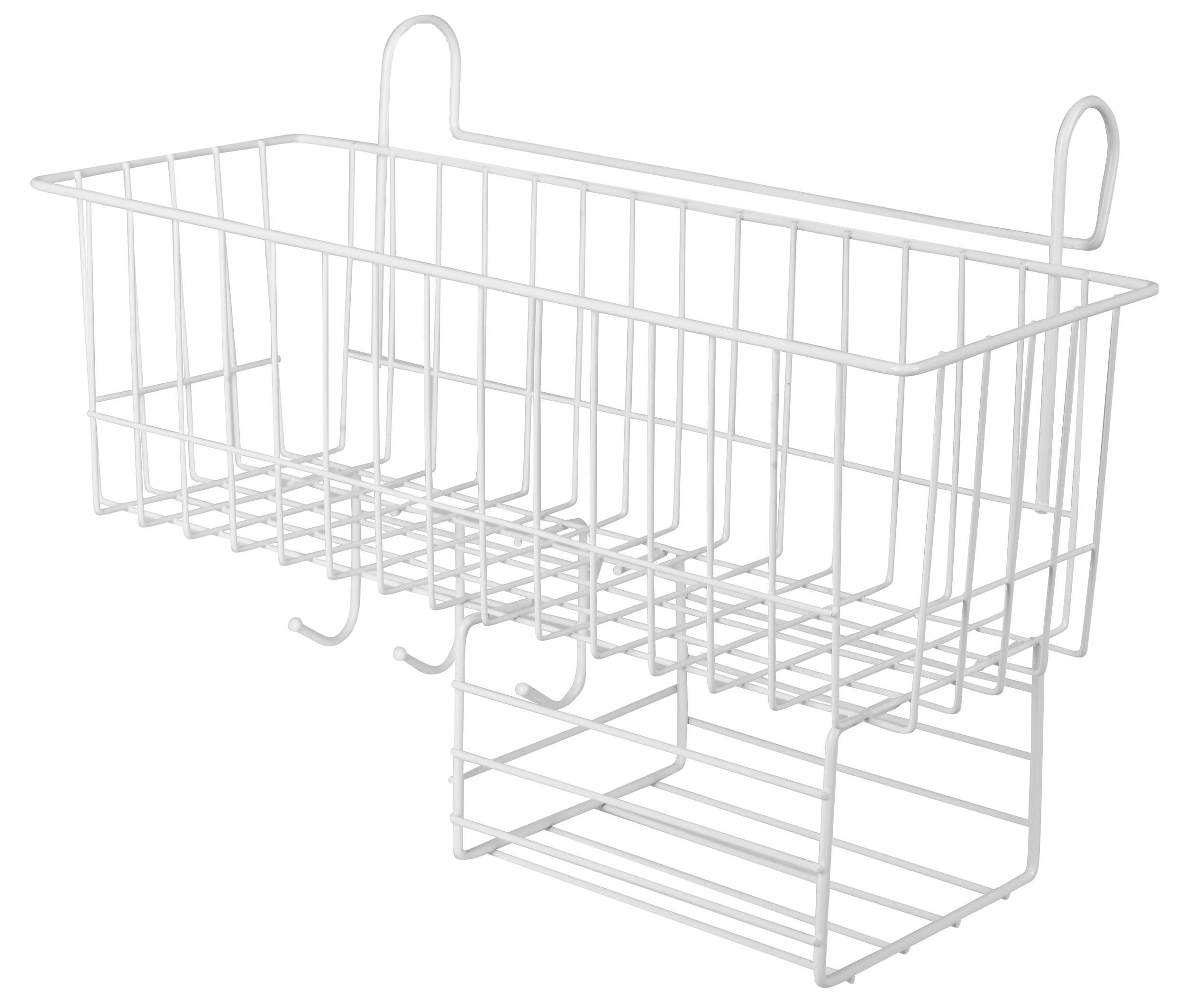 Органайзер навесной Ringel Raum 39x18x25,5 см Белый (RG-002w)