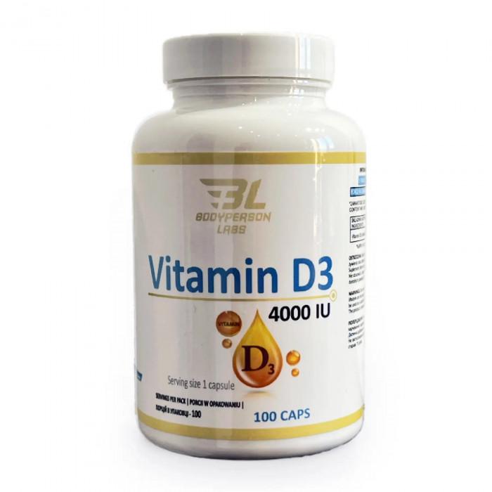 Витамин D3 Bodyperson Labs Vitamin D3 4000 IU 100 коп. Витамин D3 Bodyperson Labs Vitamin D3 4000 IU 100 коп.