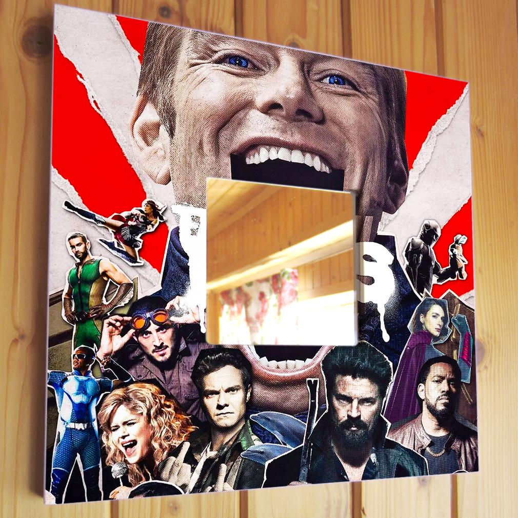 Зеркало декоративное Сериал "The Boys" DC Comics 260х260 мм (M04330)