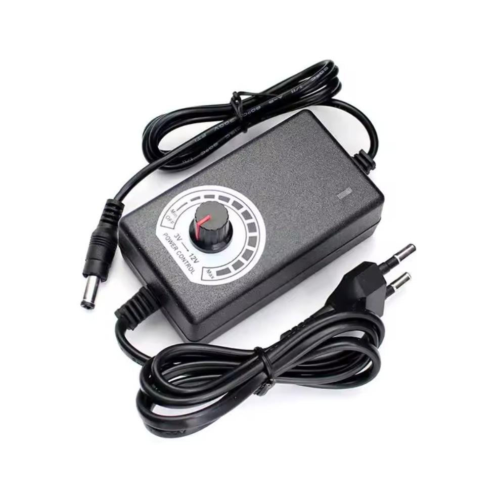 Блок живлення універсальний PA001-Y12A DC 3-12V 2A Black