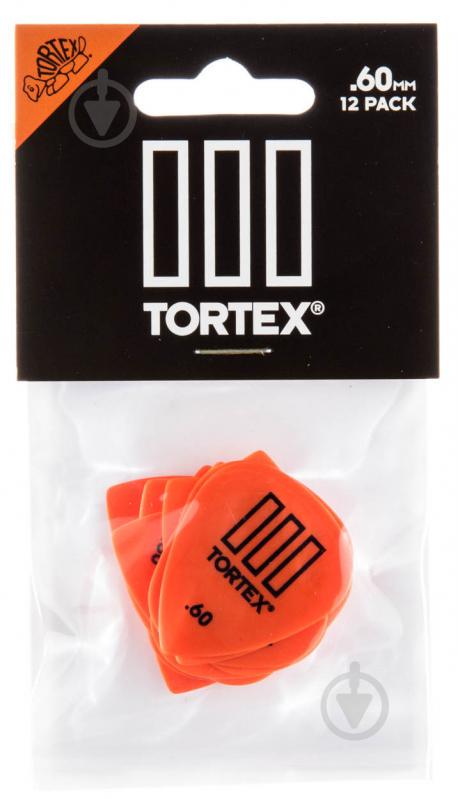 Медіатори Dunlop 462P.60 Tortex TIII Player Pack 0.60 mm (12 шт.)