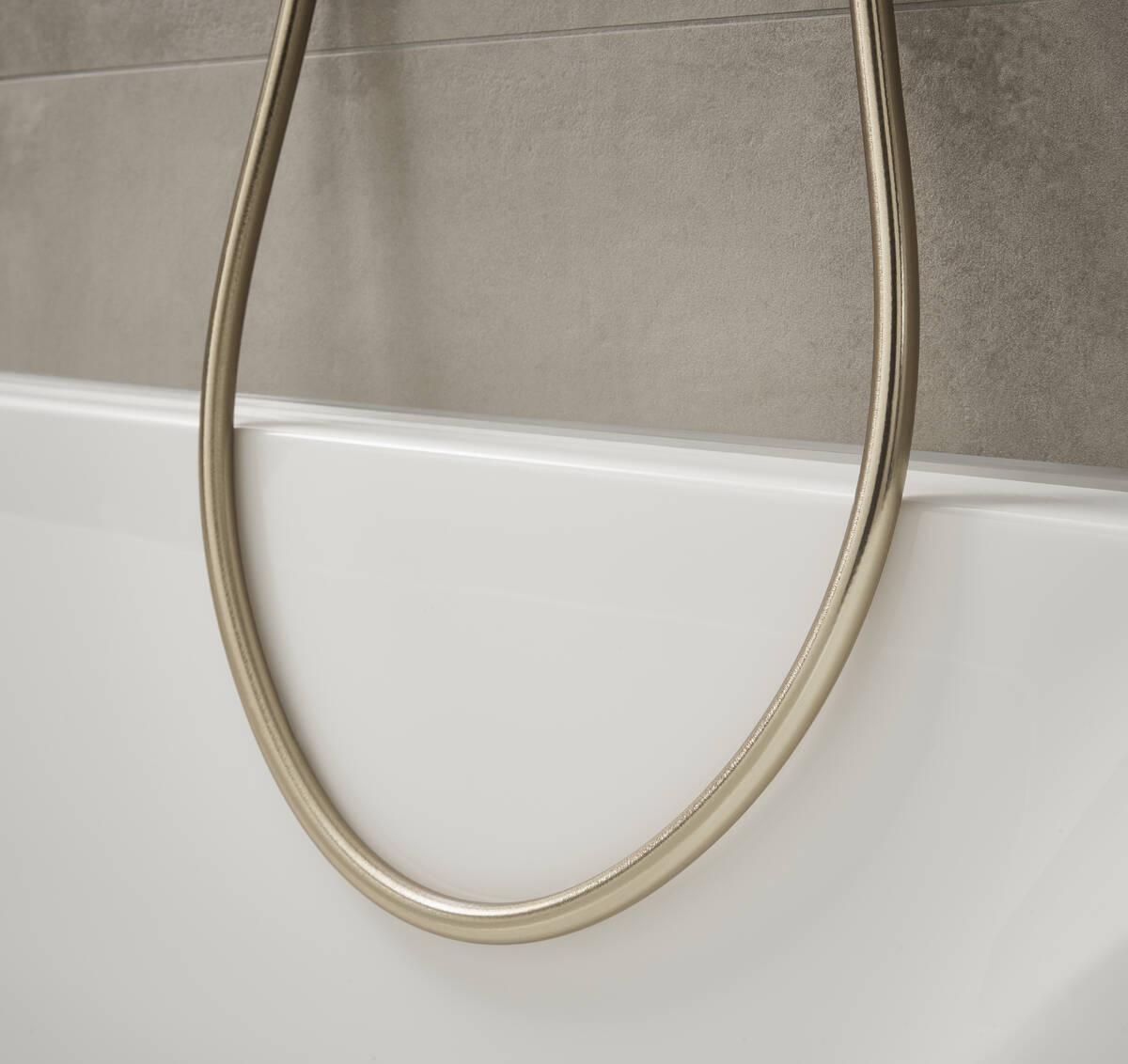 Шланг для душу силіконовий Hansgrohe Isiflex 28276140 1600 мм Бронзовий (114960) - фото 6