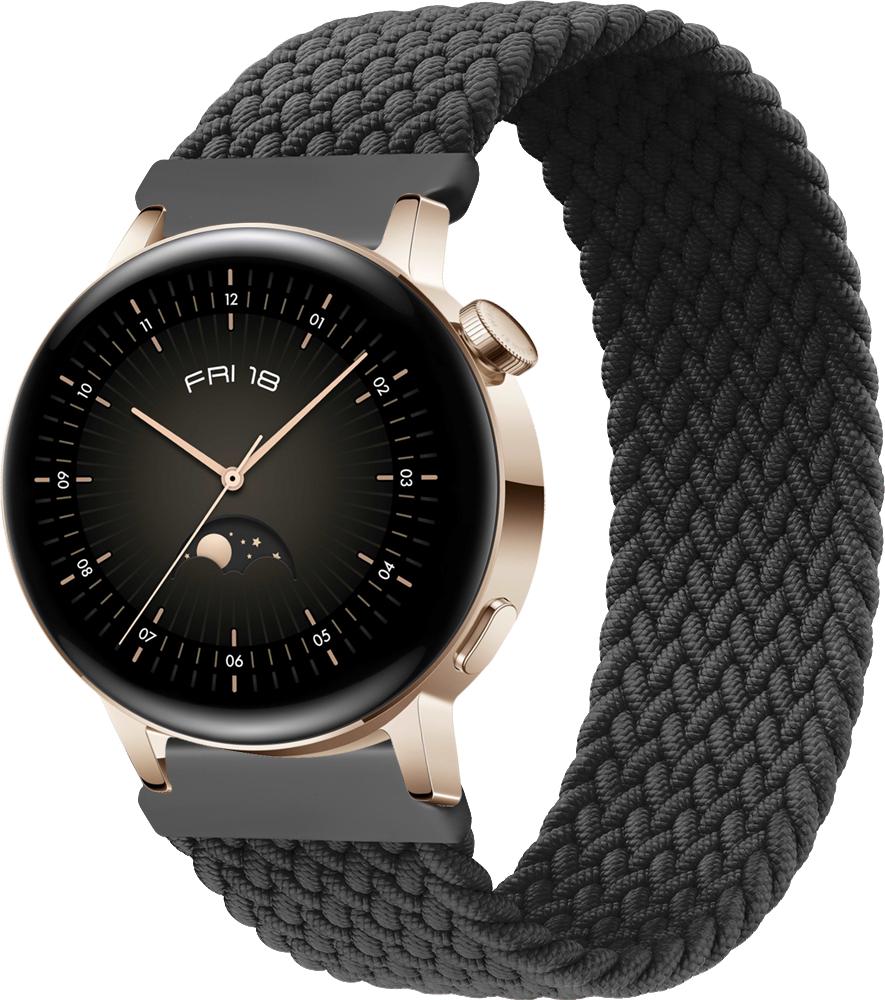 Ремешок Solo Loop для Huawei Watch GT3 42 мм (145 мм) Black (26273-2B)