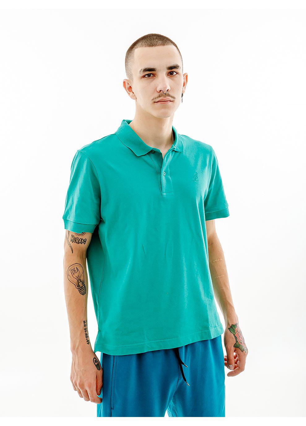 Футболка мужская Australian EASY PIQUE' EL POLO R-FIT 2XL Зеленый (7dLSUPO0007-913 2XL)