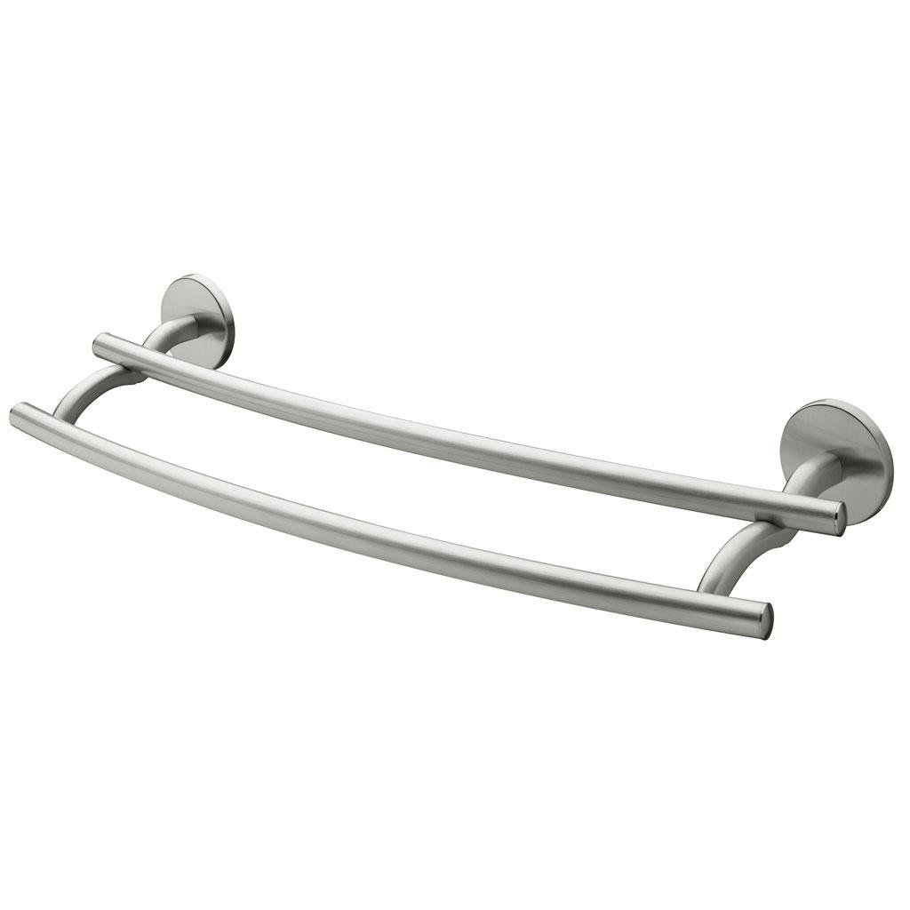 Тримач для рушників Bisk подвійний VIRGINIA BF Хром (72087)