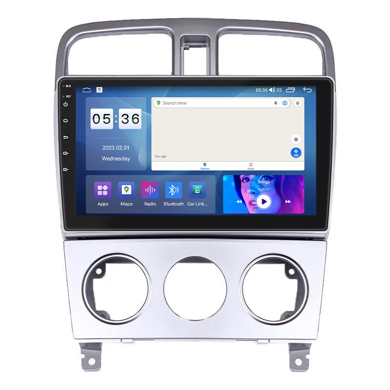 Автомагнітола штатна Lesko для Subaru Forester II рестайлінг 2005-2008 9" 2/32Gb CarPlay 4G Wi-Fi GPS Prime