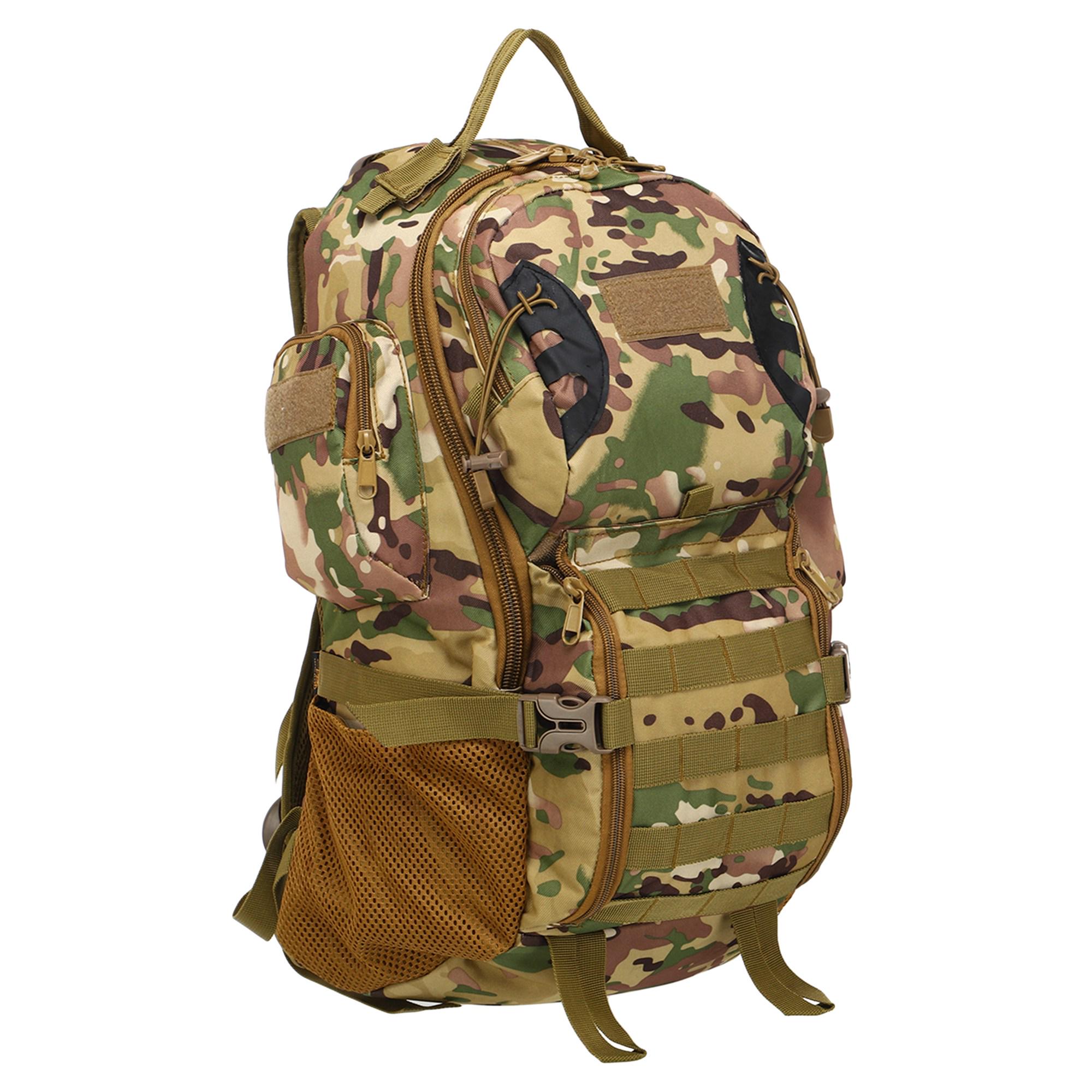Рюкзак штурмовой трехдневный Silver Knight 30x18x51 см 27 л Multicam (TY-02)