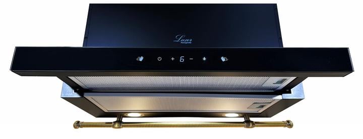 Вытяжка Luxor Beste F 60 BK 1450 m3 LED Intellect Kup Classico 6 скоростей Черный (25488483)