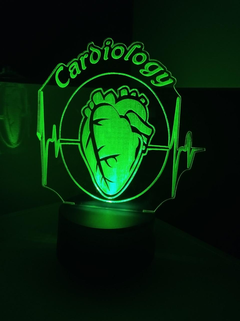 3D-ночник Кардиология несколько подсветок/на пульте (2680469312) 3D-ночник Кардиология несколько подсветок/на пульте (2680469312)