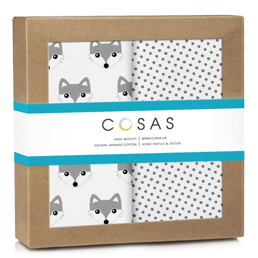 Пеленки детские Cosas Fox многоразовые 2 шт. (4822052127957)