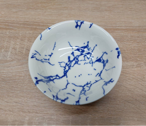 Столовый сервиз  OMS TULU фарфор 6 персон 24 шт. Marble Blue (KL24-Marble Blue) - фото 5