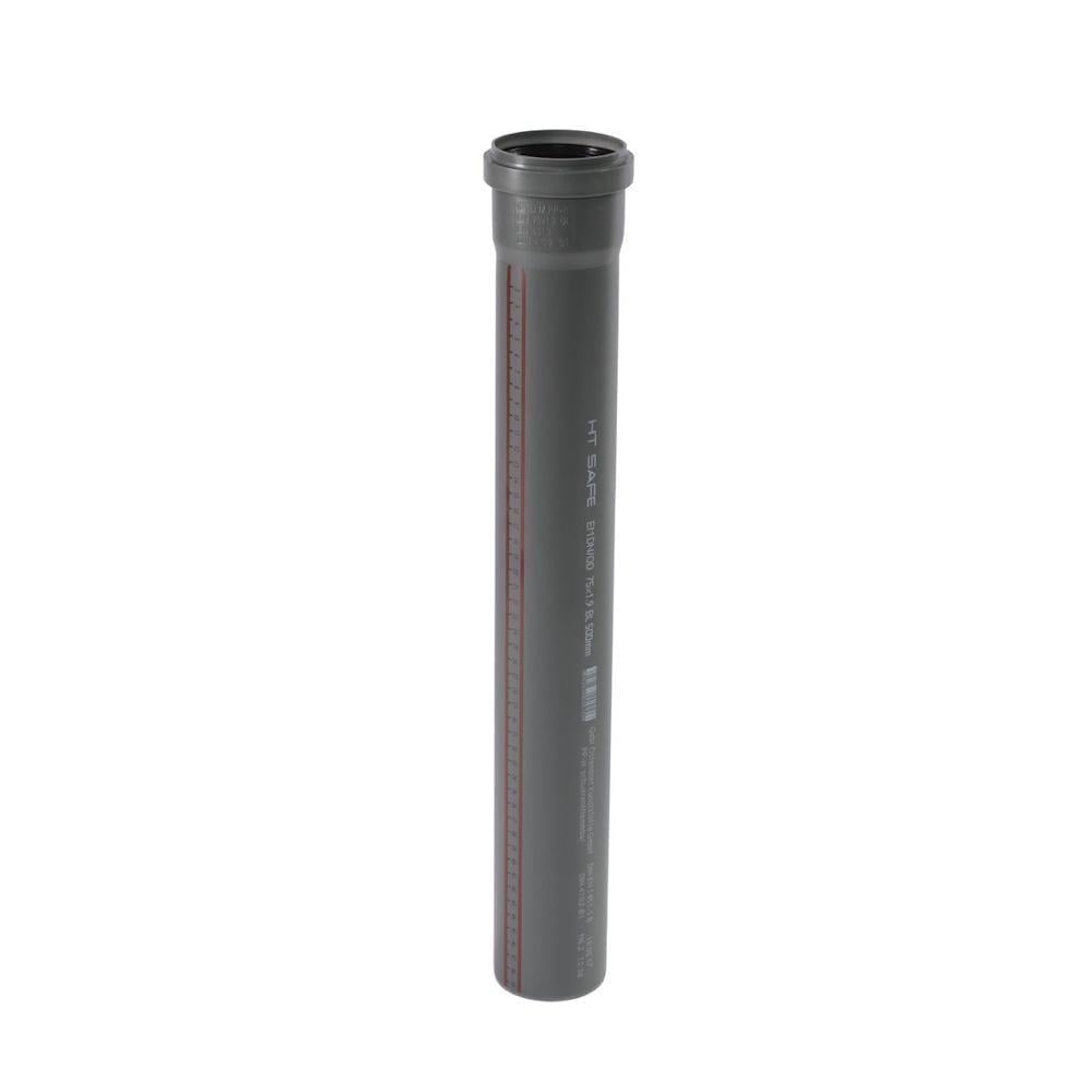 Труба внутрішньої каналізації Ostendorf HT Safe 75x1 м 173040 (15185)