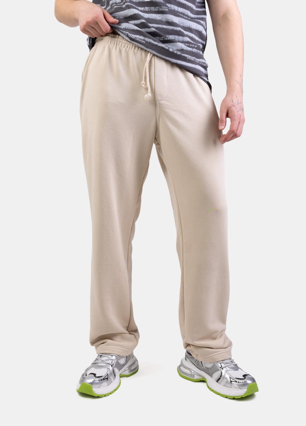 Спортивные штаны мужские Fashion 103577 S Бежевый