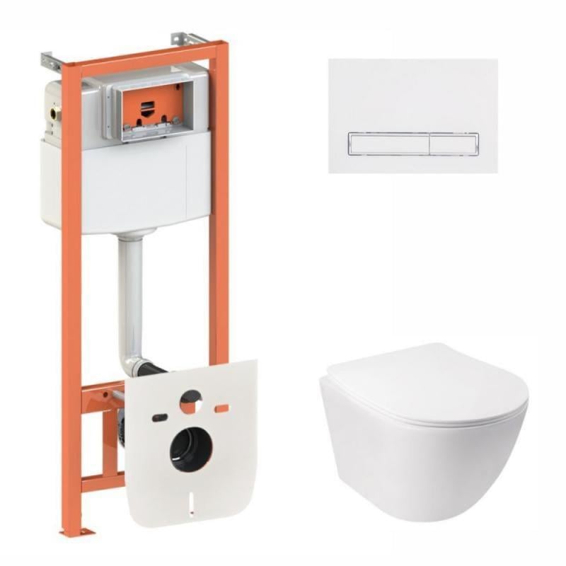 Комплект установки Qtap Jay Ultra Quiet QT07335177W/Nest QT0133M425/M08V1384W White (FRRS00051265)